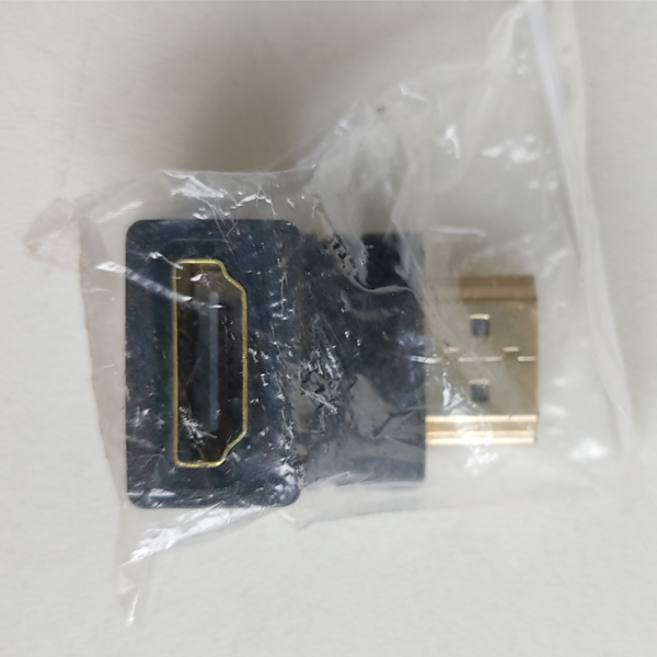 Adaptador Hdmi fêmea para Hdmi macho 90 graus