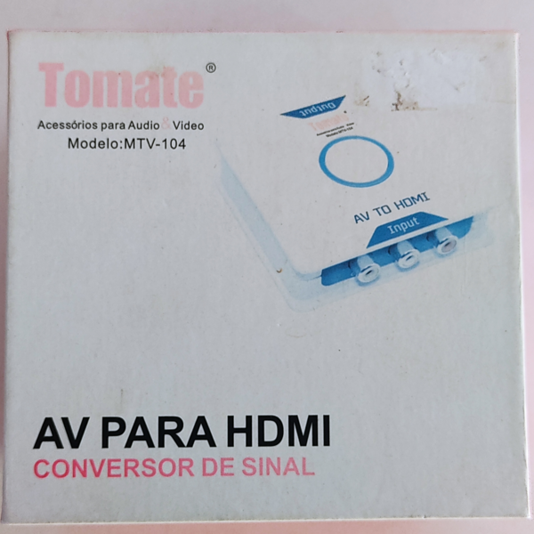 Conversor de sinal Av para Hdmi