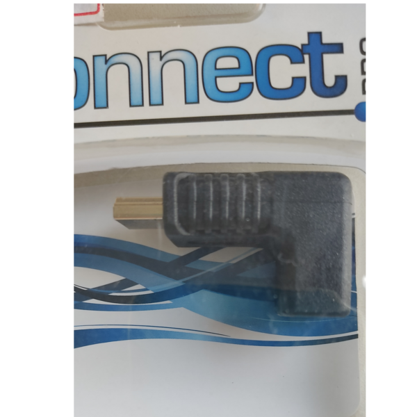 Adaptador Hdmi fêmea para Hdmi macho 90 graus
