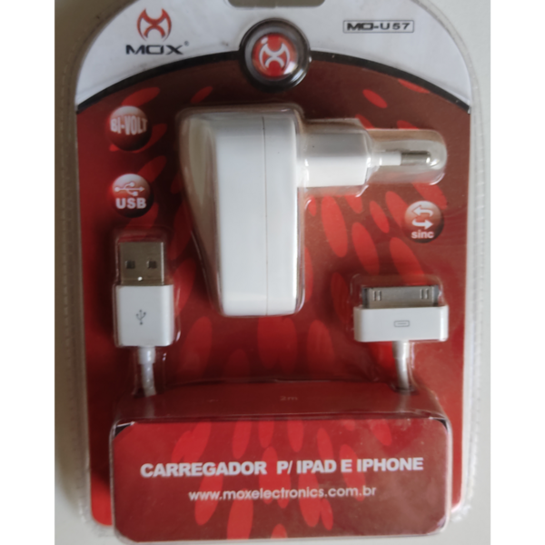 Carregador para Ipad e Iphone Mox