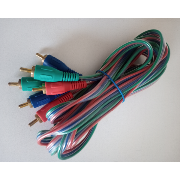 CABO VIDEO COMPONENTE 3 RCA+3 RCA 