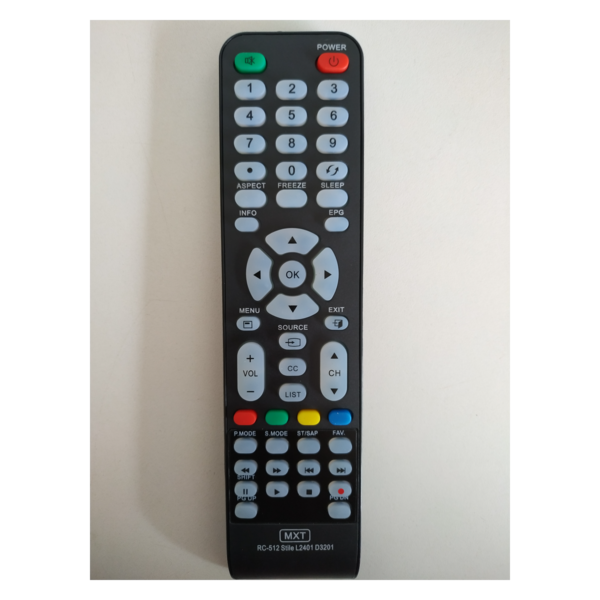 Controle Remoto CCE RC-512 STILE L2401 D3201