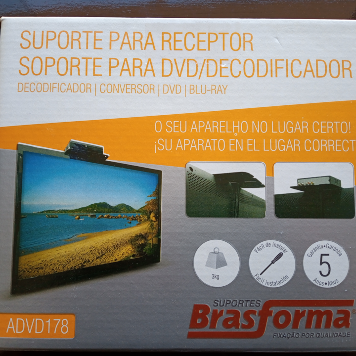 SUPORTE PARA RECEPTOR