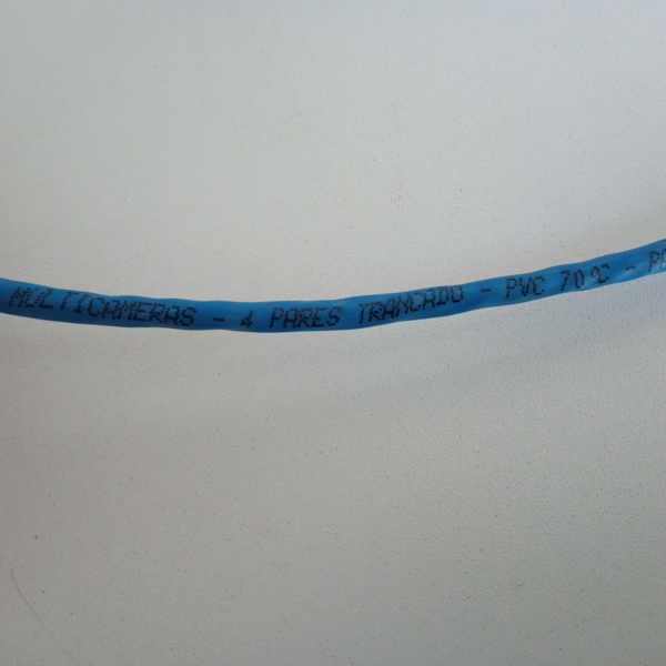 Cabo multicâmera 04 pares - 24AWG sólido