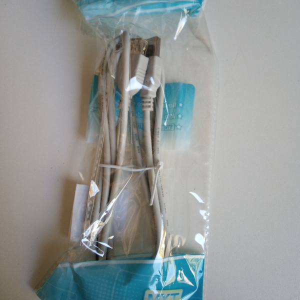 CABO USB A + USB A FEMEA 2.0 CINZA 1,8M