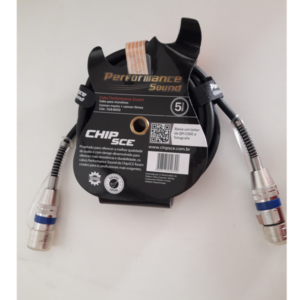Cabo para microfone Performance sound