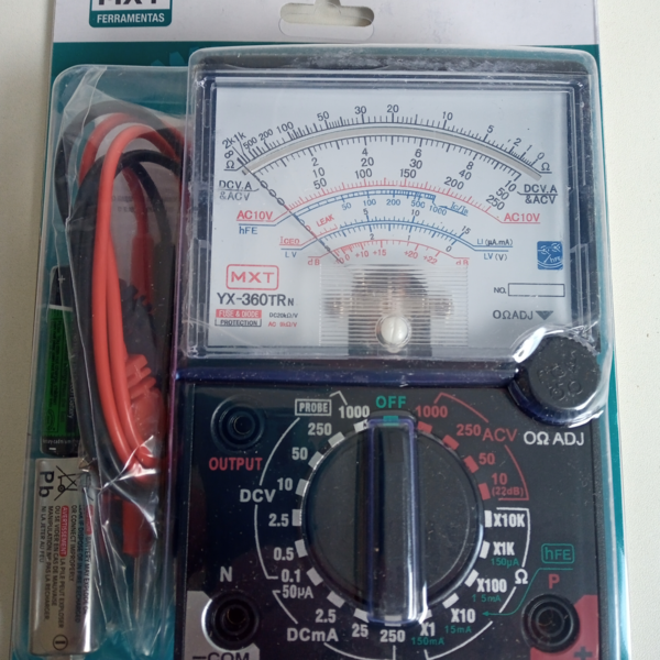 Multímetro analógico YX360TRN