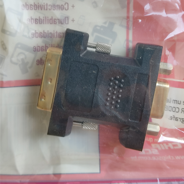 Adaptador DVI 24+5 para VGA fêmea